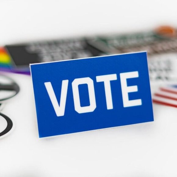 Vote Vinyl Sticker NWOT - Picture 2 of 3